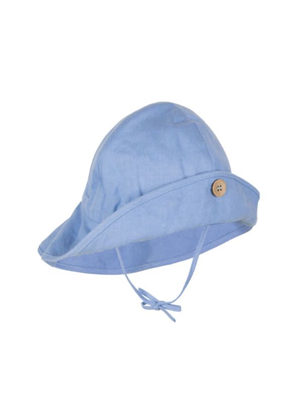 Pălărie ajustabilă din cânepă și bumbac Original Robbia Blue